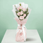 Pink Serenity 7-Stem Pink Rose (3)