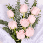 Rosé Envy 8 Pink Roses Bouquet (1)