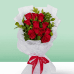 Crimson Passion - 12 Red Roses Bouquet (3)