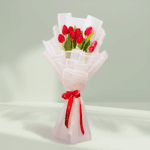 Ruby Grace – 10 Stem Red Tulips (3)