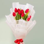 Ruby Grace – 10 Stem Red Tulips (2)