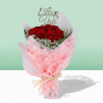 valentine-ruby-rose-bouquet