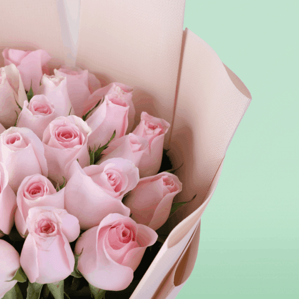 Elegant Mother's Day floral arrangement in gift wrapping