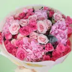 Pink Dual Flower Bouquet (1)